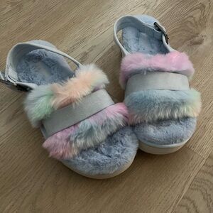 Kookaburra by Uggs Blue Sandal Slippers Sz 5 New